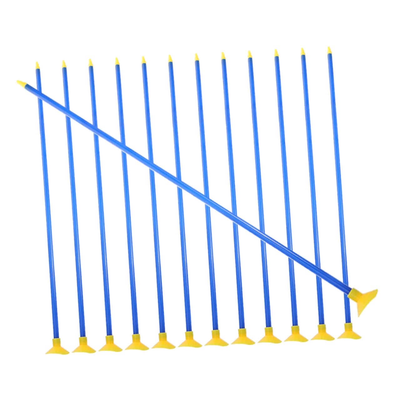 Abaodam Elastic PVC Material Archery Toy Arrows Suction Cup Replacement Arrows for Boys and Girls