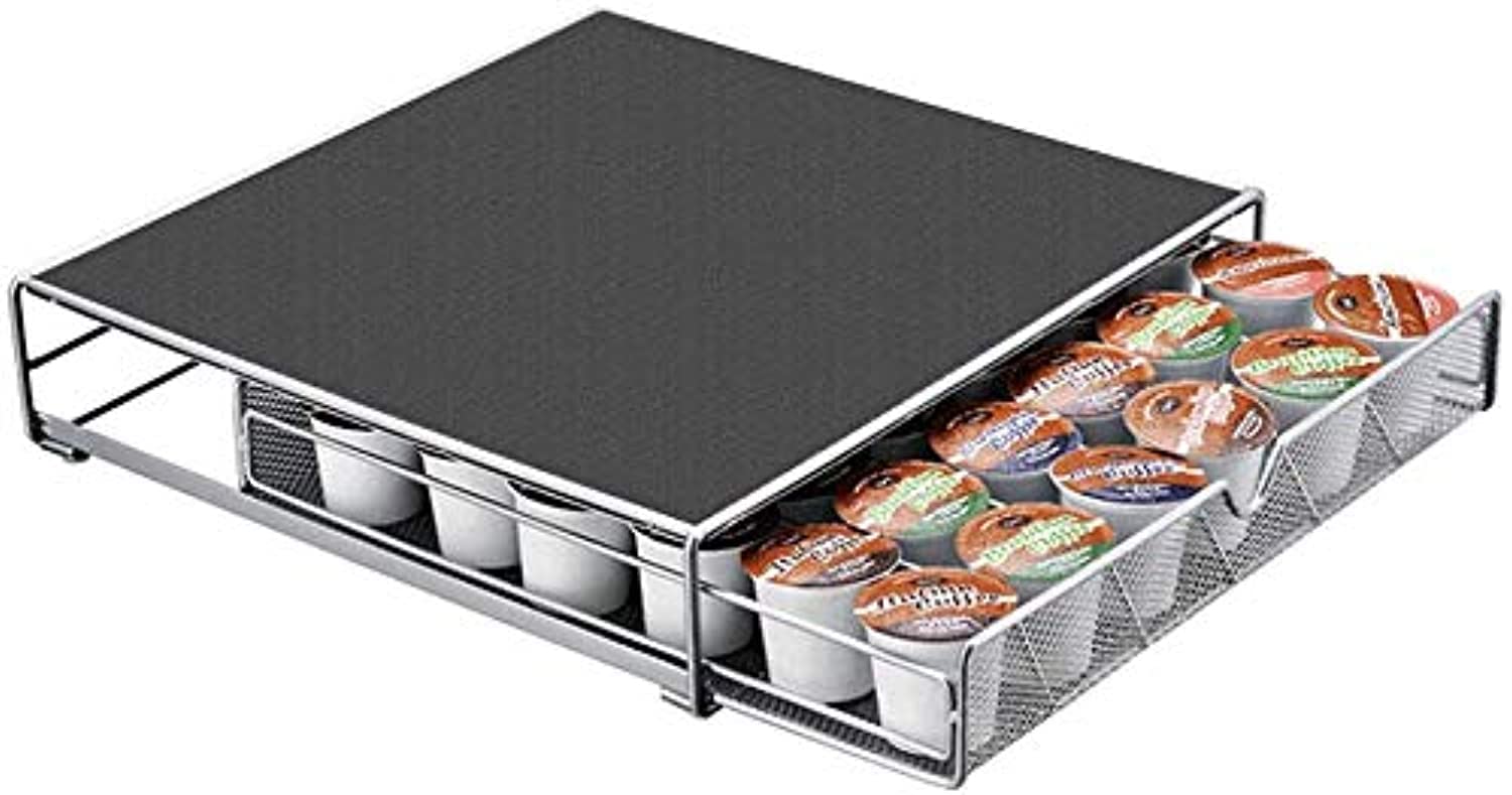 Coolbaby Coffee Pod Holder Coffee Dispenser Dispensing Capsules Stand Tower Fits For Nespresso Coffee Storage Capsule Holder(Style3)