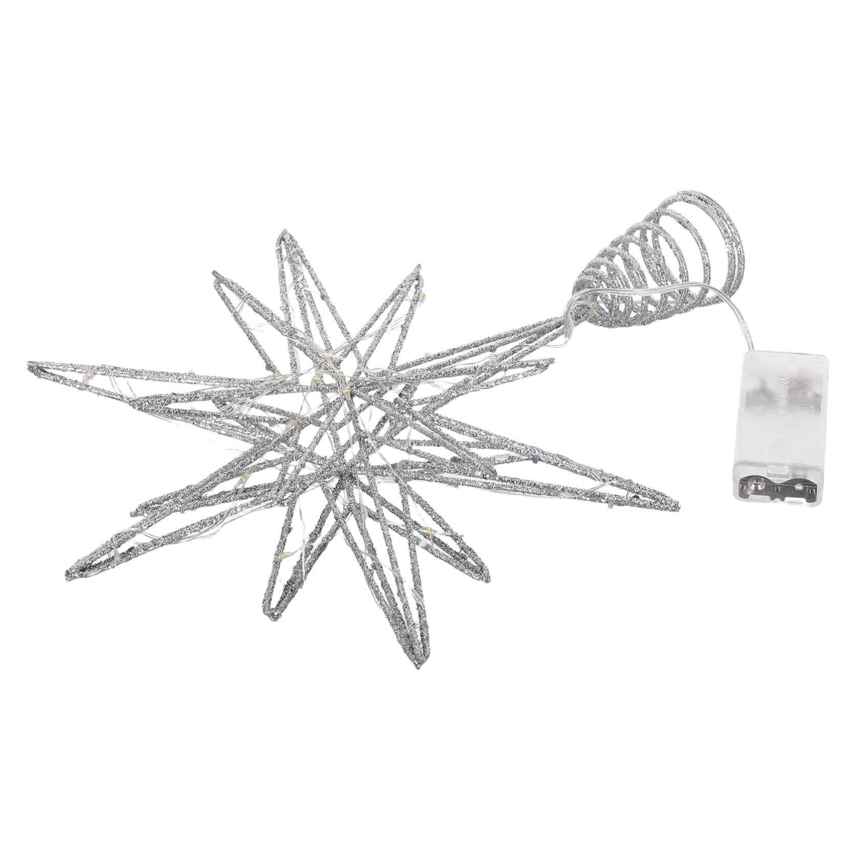 Estrella del árbol de Navidad de metal Cabilock para decorar tu salón en fiestas
