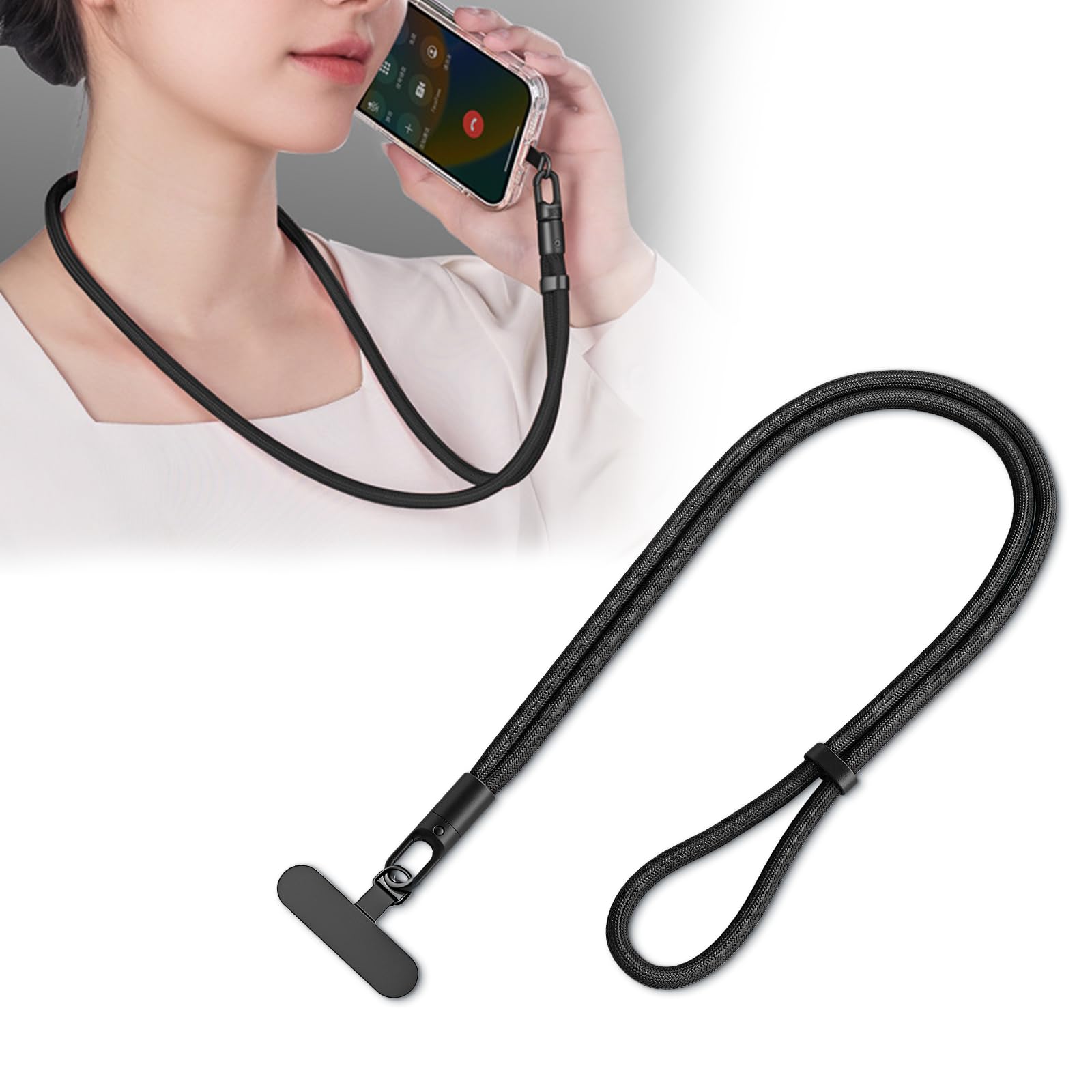 Amazon.co.jp: [Lamiishop] ネックストラップ スマホストラップ 首掛け