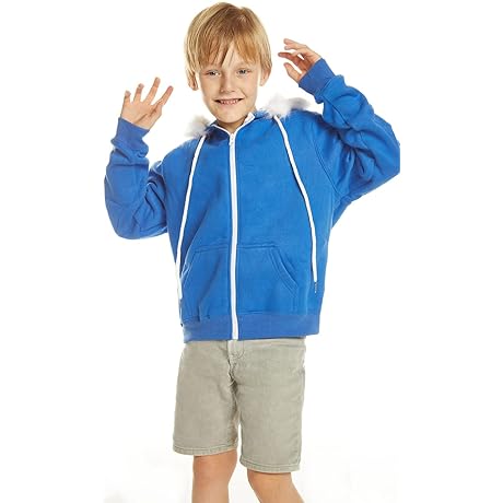 Cosplay Costume: Sans Plush Blue Jacket Hoodie with Zipper