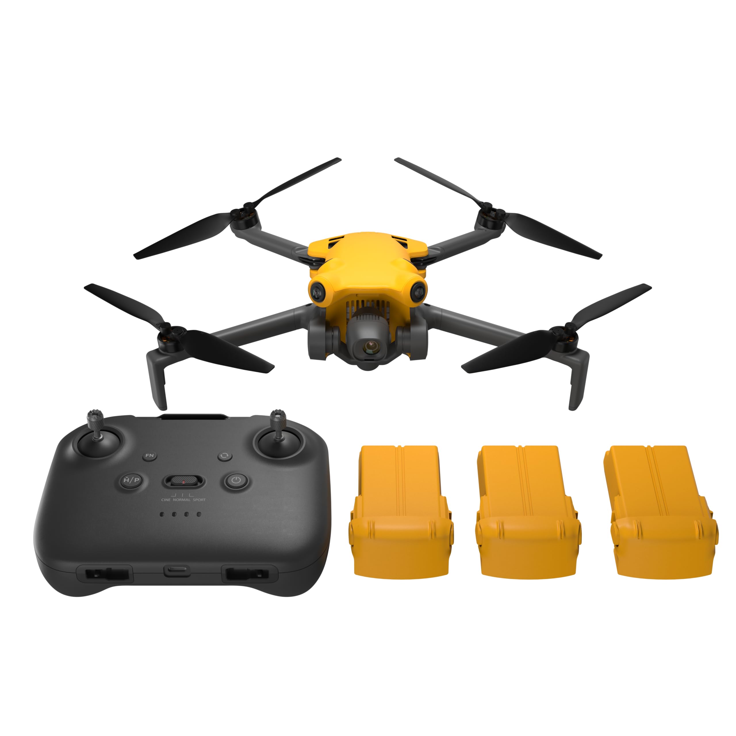 X1 Fly More Combo, Drones with Camera for Adults 4K, Under 249g, 96 Min Flight Time, 8K Photo, 15km Max Video Transmission Distance, Vertical Shooting, Omnidirectional Visual Perception