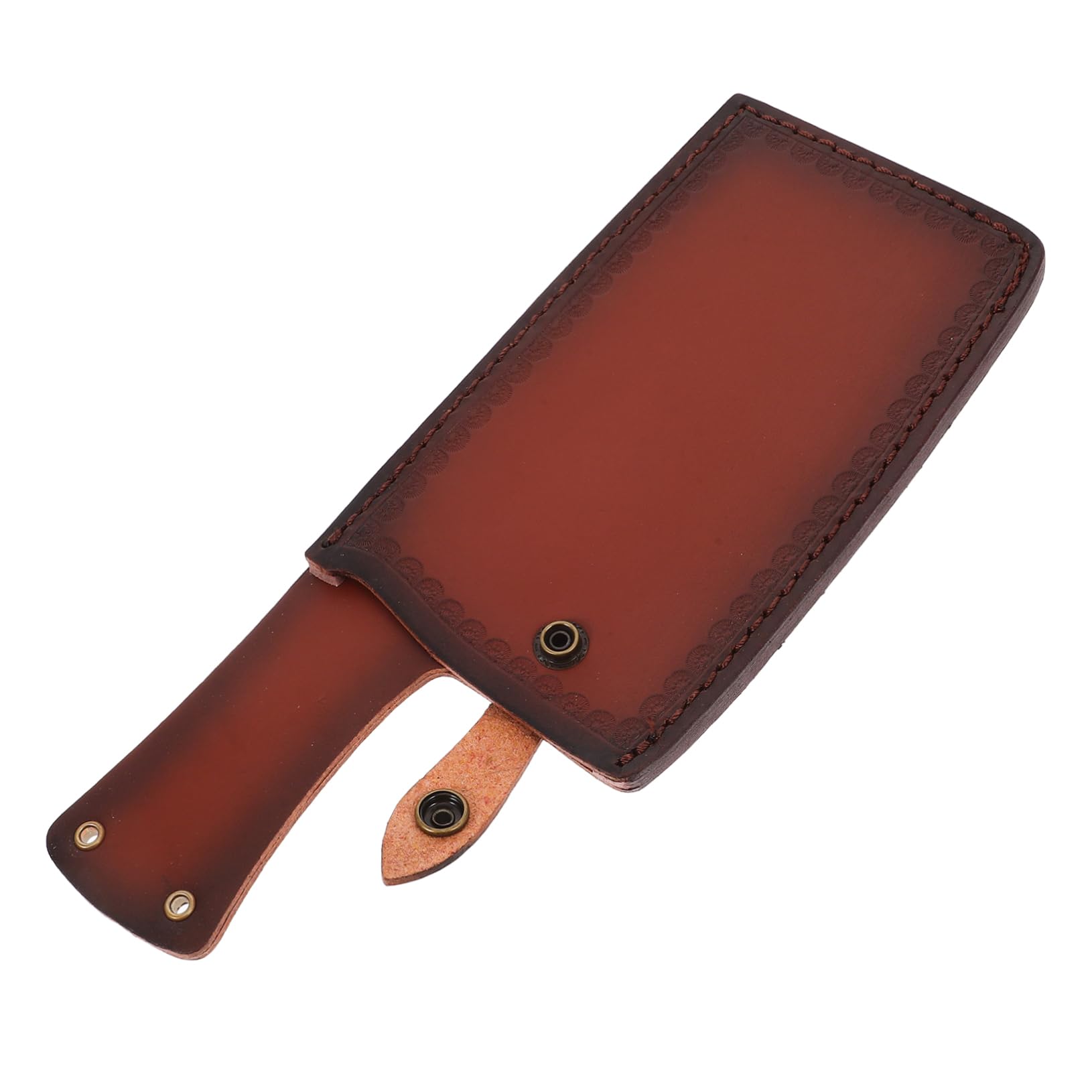 VICASKY Artificial Leather Knife Protector Sleeve Storage Cover for Kitchen Cutters Lightweight and Portable Design Fit for Chef Knives Keep Blades From Wear and