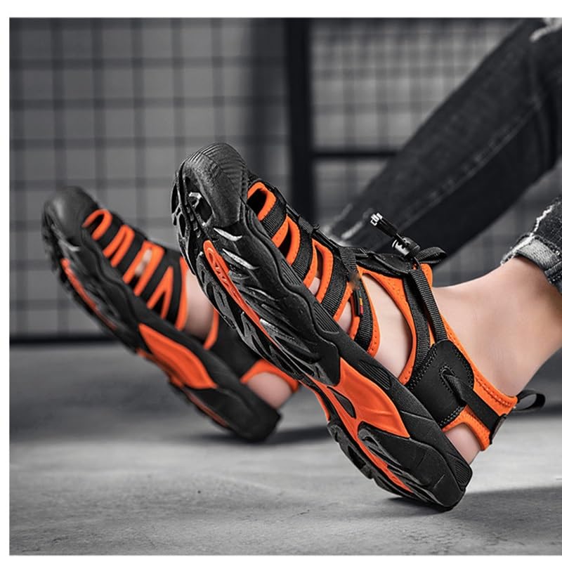 Men Sandals Design Breathable Casual Shoes Men Soft Bottom Outdoor Beach Sandals3