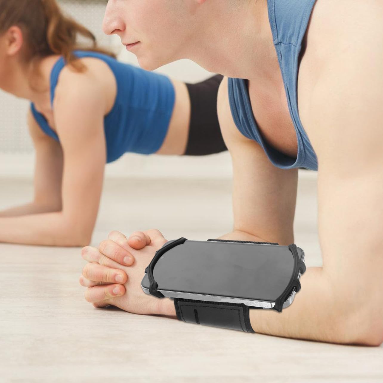 SOLUSTRE 5pezzi Porta Da Braccio Rotante Per Corsa e Fitness Per Allenamento Fascia Per e Donne