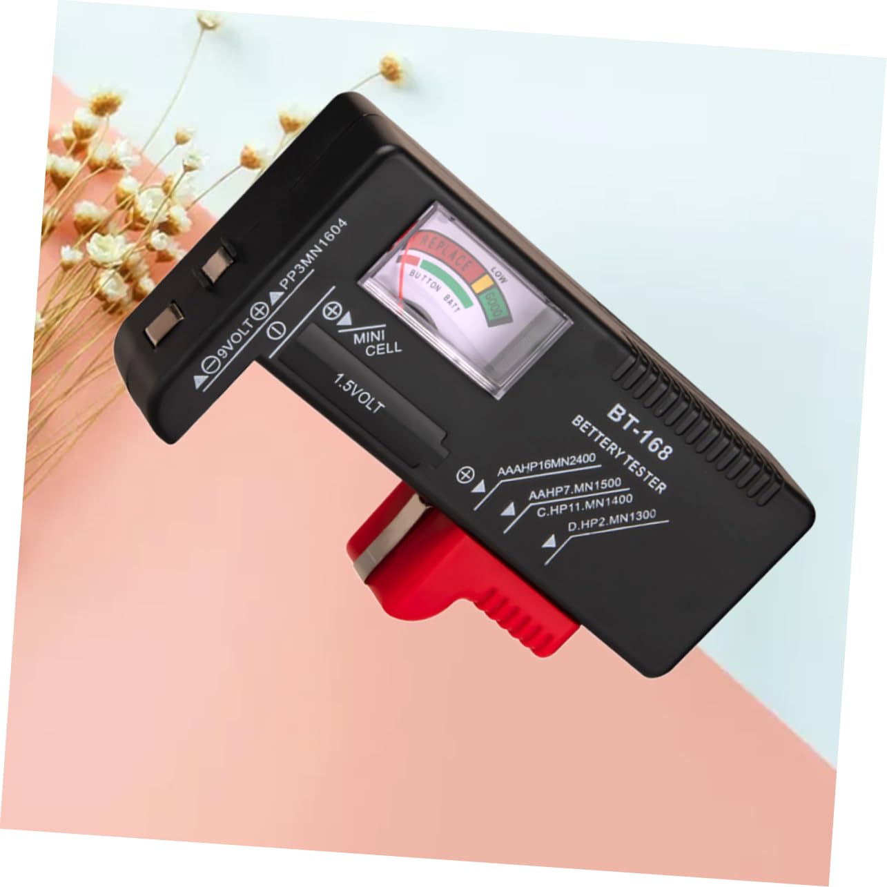 Hemobllo 2 Sets Batterietester-kit Aa Aaa 9 V Tragbarer Volt-checker Lcd Für Batteriekapazitätstest Digitaler Batterie-checker Für 1 5 V 9 V Wiederaufladbare Batterien 4 Stück * 2