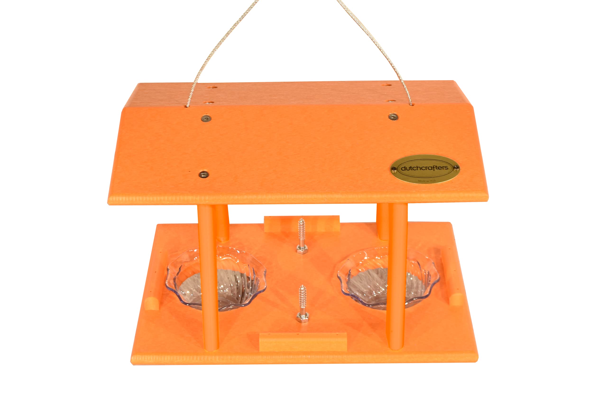 DutchCrafters Plastic Poly Double Oriole Bird Feeder