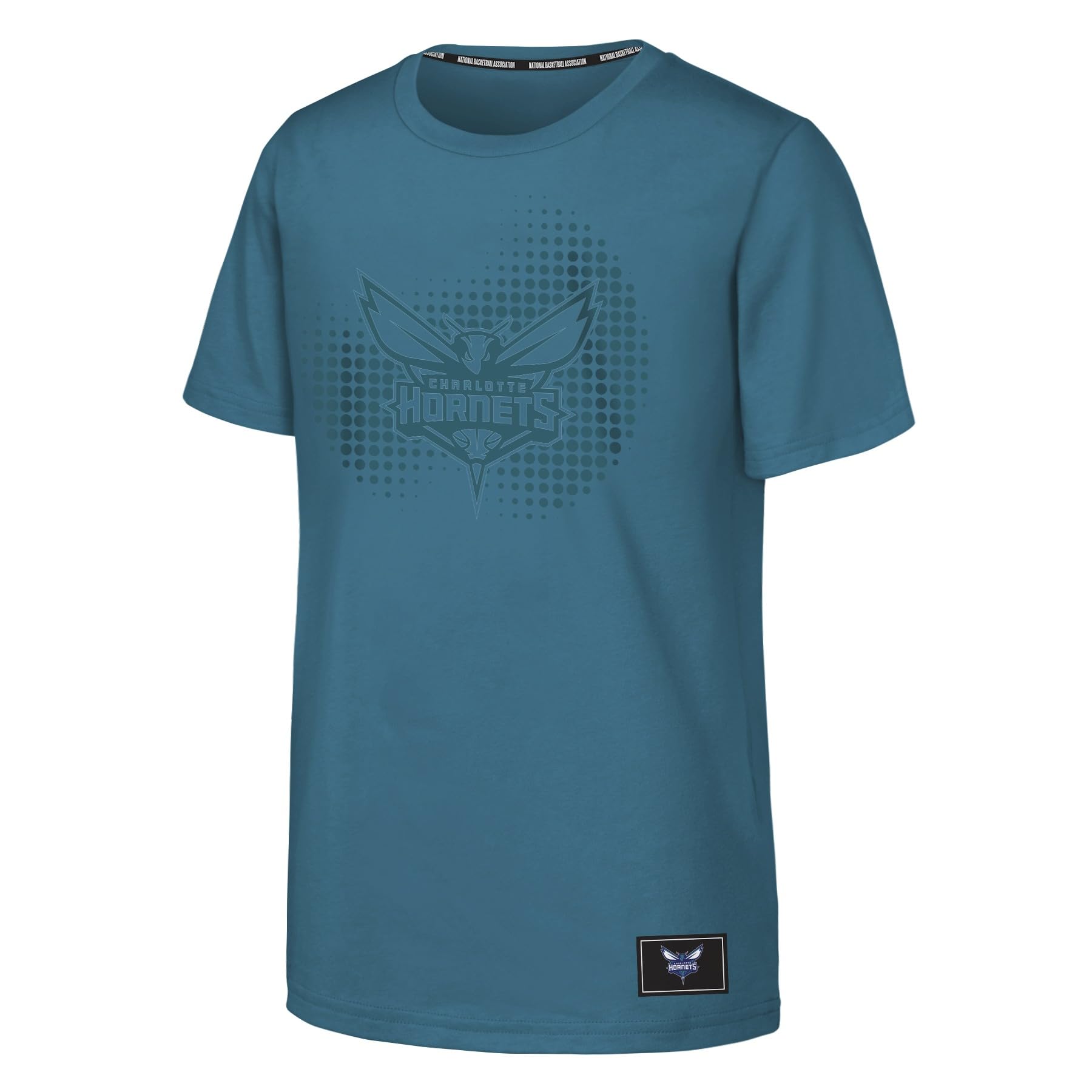 NBA Boys Youth Graphic Tee, Teal, 7-8 Years EU