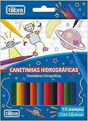 Tilibra - Canetinha Hidrográfica 12 Cores