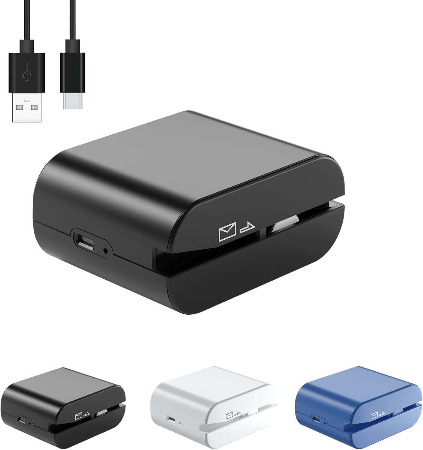 Rechargeable Electric Letter Opener - Automatic Letter Opener Envelope Slitter, Electric Envelope Opener, Letter Opener Envelope Slitter for Universal Mail and Envelopes