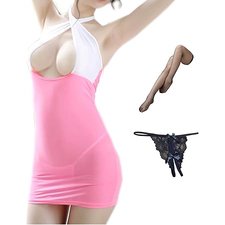 Amazon Co Jp Olyoly 3点セット 濡れ透け ボディコン ミニスカ ワンピース オープンバスト ブラ 透け感 セクシー ストレッチ マイクロ ミニ 過激 ランジェリー Tバック 穴あき ニーハイ C 白 ピンク ホビー Amazon Co Jp Olyoly 3点セット 濡れ透け ボディコン ミニスカ ワンピース オープンバスト ブラ 透け感 セクシー ストレッチ マイクロ ミニ 過激 ランジェリー Tバック 穴あき ニーハイ C 白 ピンク ホビー