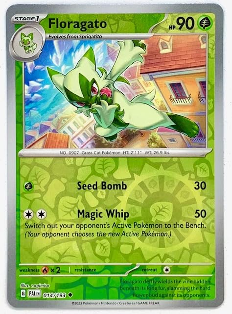 ポケモン - メトロ Amazon.co.jp: ポケモン - Floragato 014/193 - Paldea Evolved