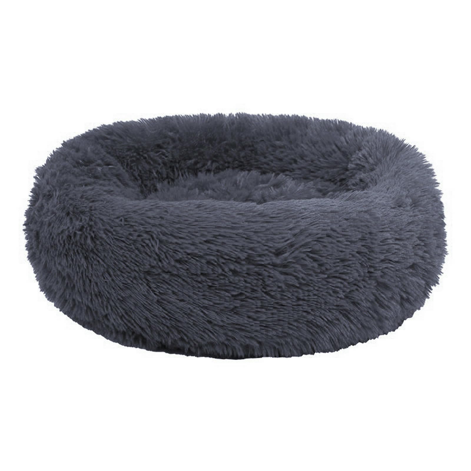Cuccia Invernale per Gatti Letto Rotondo in Peluche Lettino Cani Tappetino Caldo Animali Domestici-Albicocca-Diametro 120 Cm
