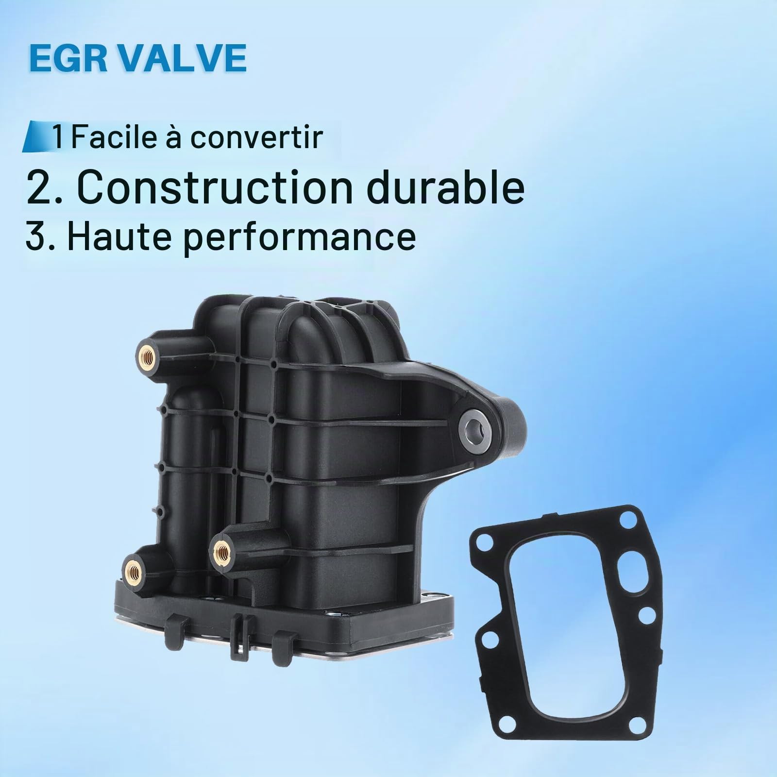 EGR Cooler 2.0HDI 9807593080 9801705280 1861749 2267338 DS7Q9D475DA DS7Q9D475DB 717720158 Refroidisseur à gaz électrique Mint Cooler pour C4 C5 Mondeo