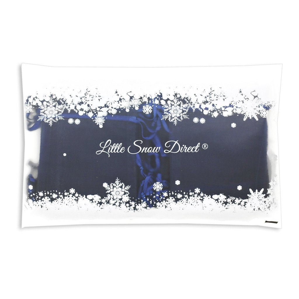 Little Snow Direct 50pcs 9 x 12cm Organza Gift Bags Wedding Favour Bags Jewellery Pouch (navy, 50)