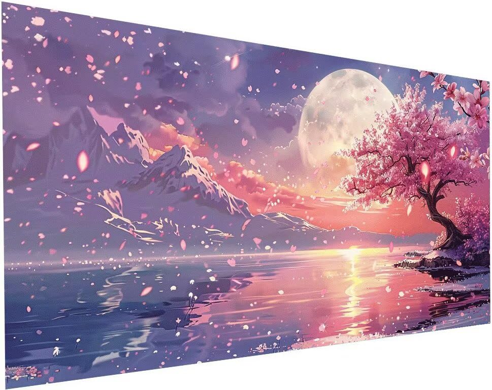 Diamond Painting Arbre au Coucher de Soleil pour illuminer la décoration de votre chambre adulte