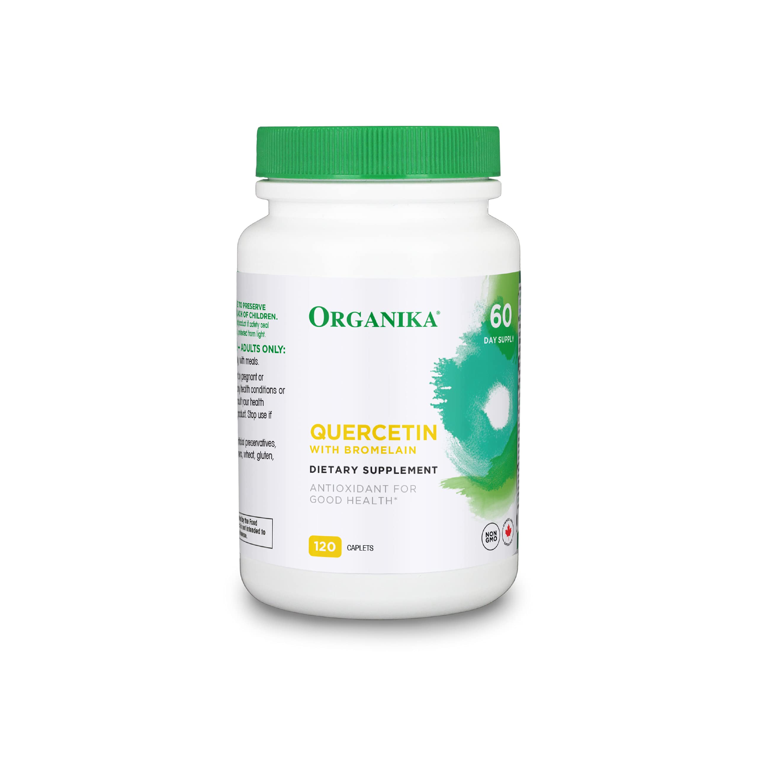 ORGANIKA QUERCETIN WITH BROMELAIN 120 CAPLETS