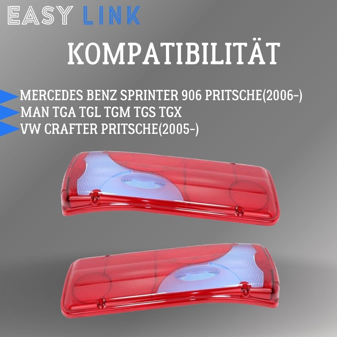 Easy Link 1x Links Rückleuchte für MAN TGA TGL TGM TGX TGS Heckleuchte Easy Link 1x Links Rückleuchte für MAN TGA TGL TGM TGX TGS Heckleuchte