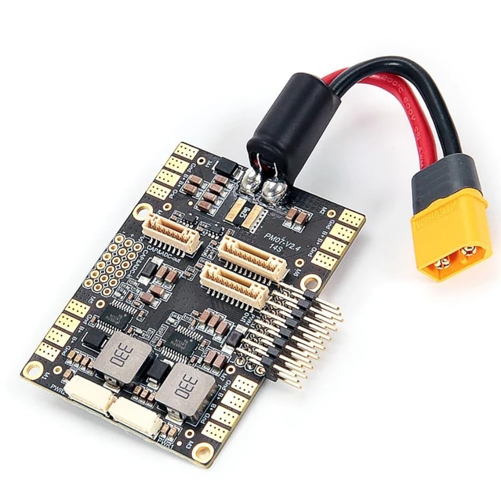 PM07 moduł zarządzania energią 5 V UBEC 2-12S wyjście kompatybilne Pixhawk 4 PX4 kontroler lotu pasuje do części dronów wyścigowych RC FPV