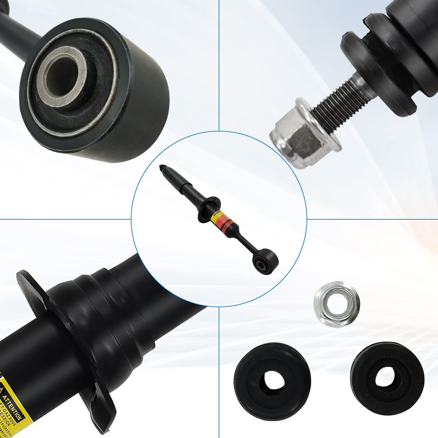 LUFT MEISTER 48510-69195 48510-69415 Pair Front Shocks Absorber