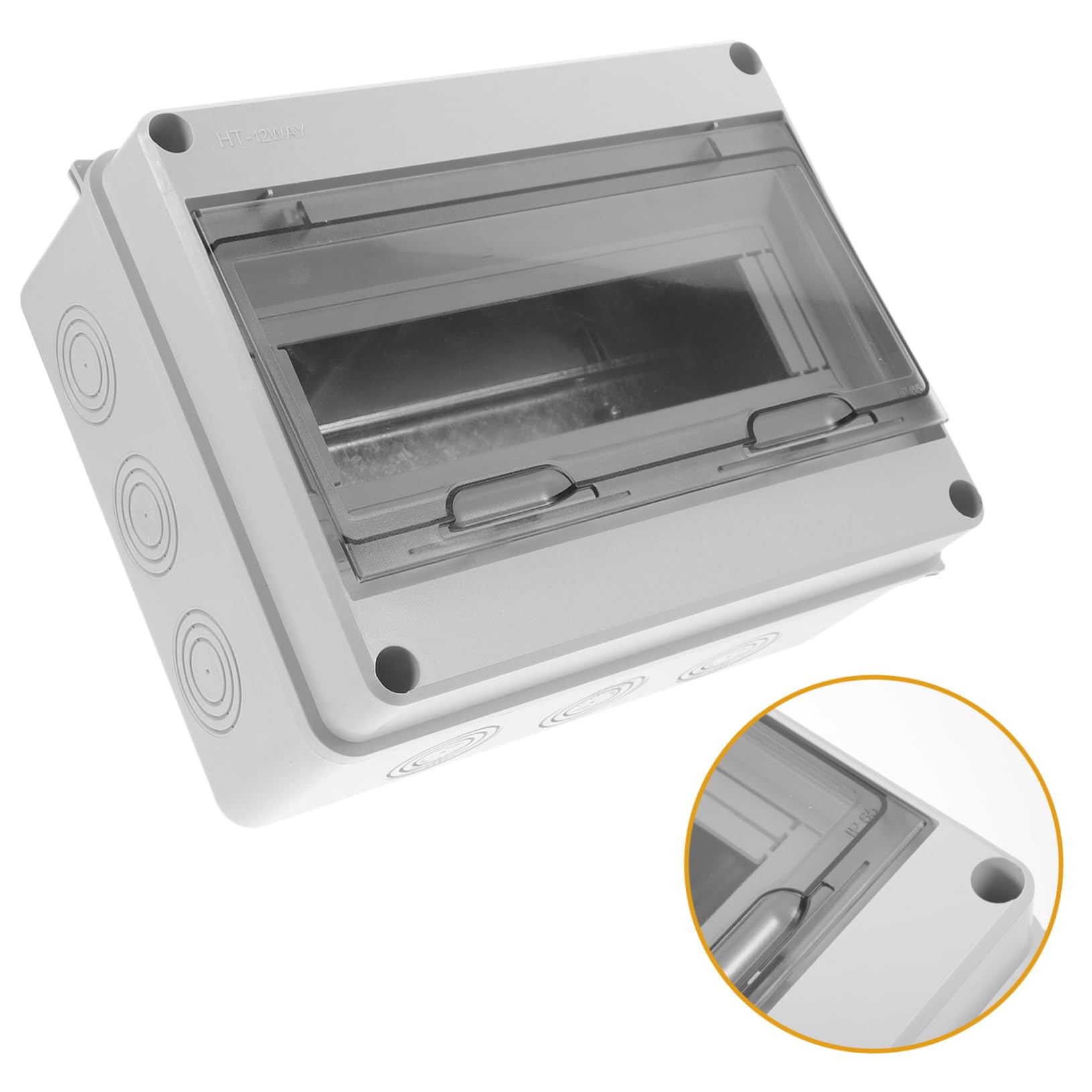 Scatola Derivazione Ip68 in Plastica Compatta e Resistente All'usura per Impianti Elettrici Residenziali e Ospedalieri, Scatola Elettrica da Parete Salvaspazio