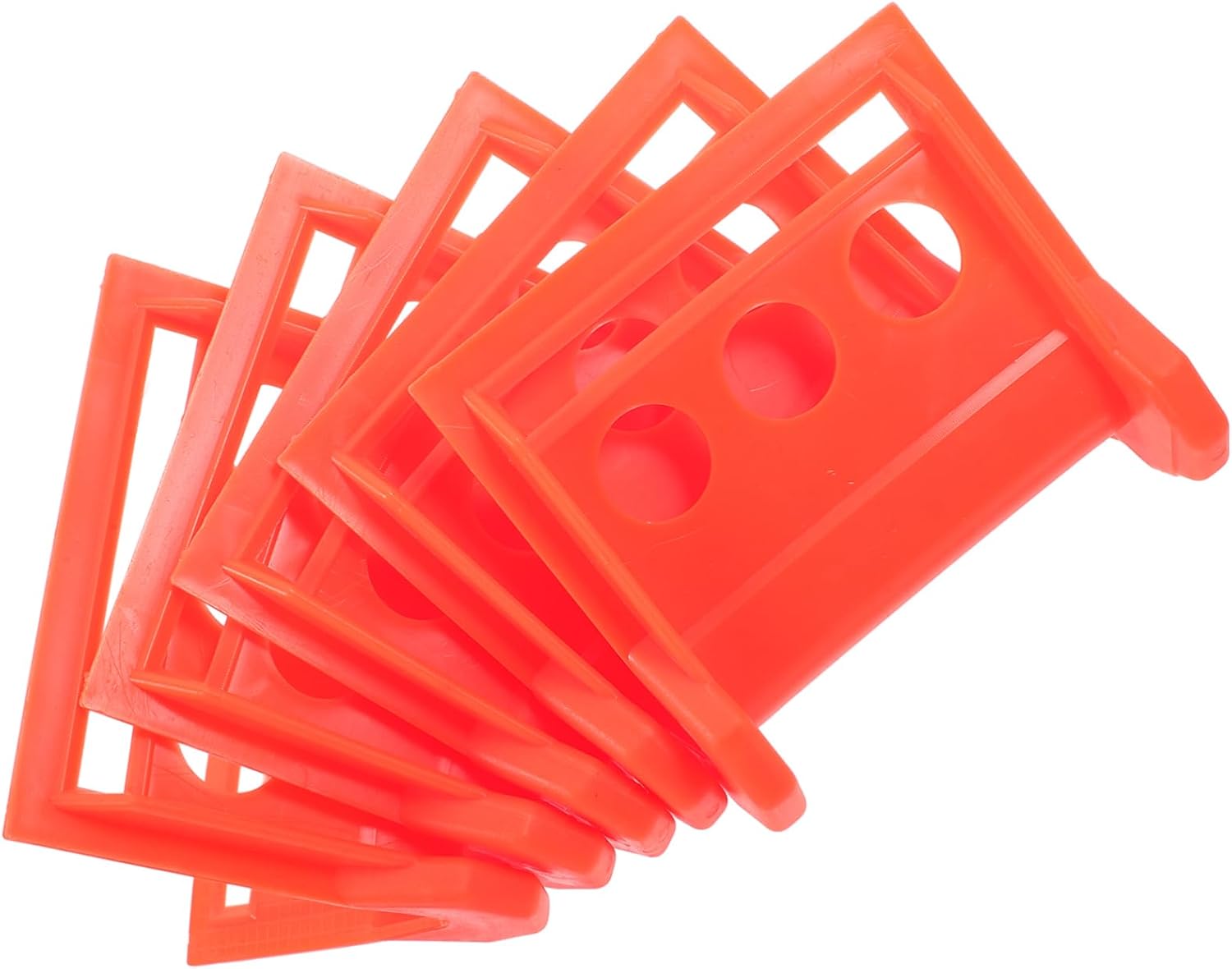 Gatuida 10pcs Heavy Duty Plastic Corner Edge Protector for Cargo Loads Secure Design for Trailers Moving User-friendly Installation for Transportation