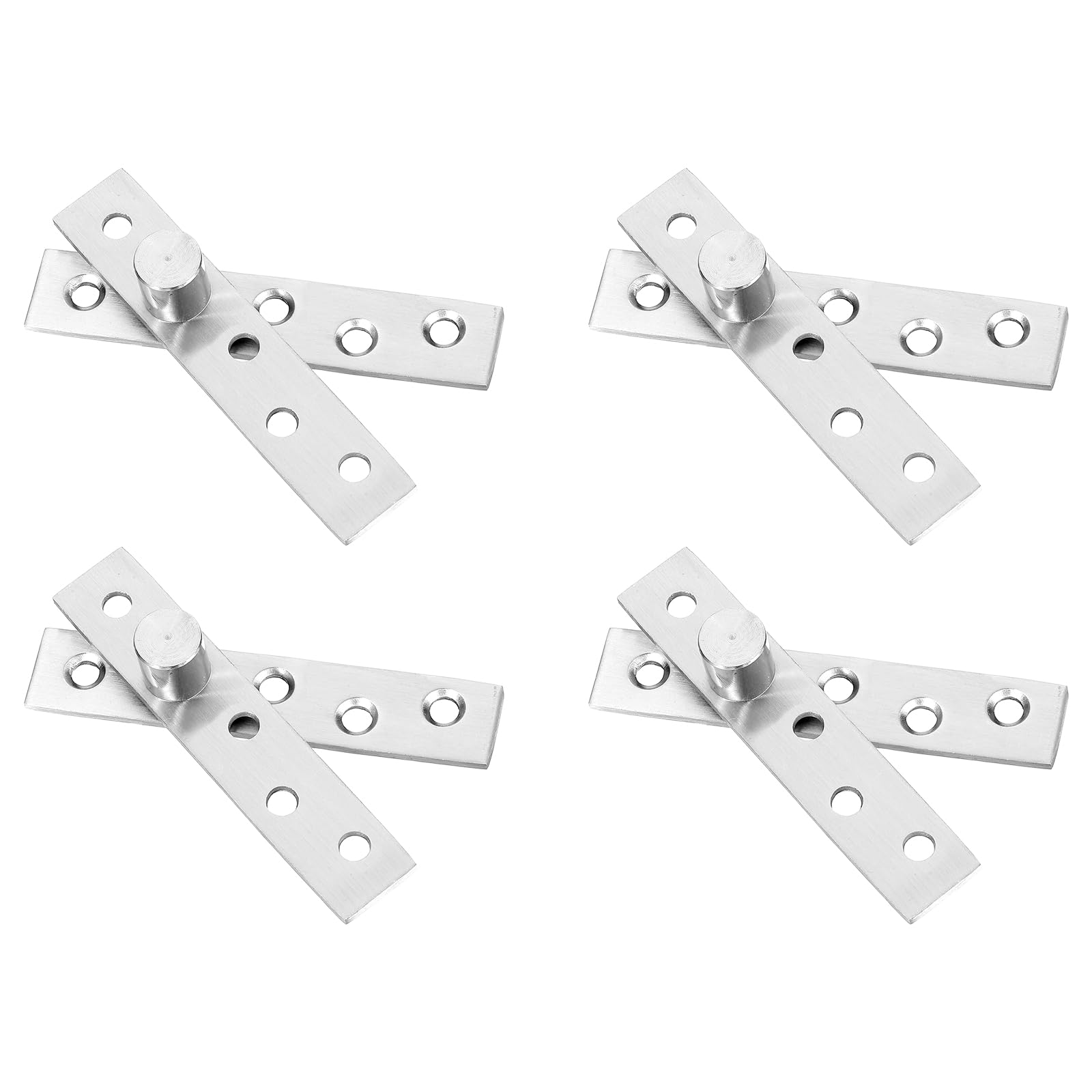 Charnière pivotante 180° : solution anti-affaissement pour porte de bibliothèque invisible