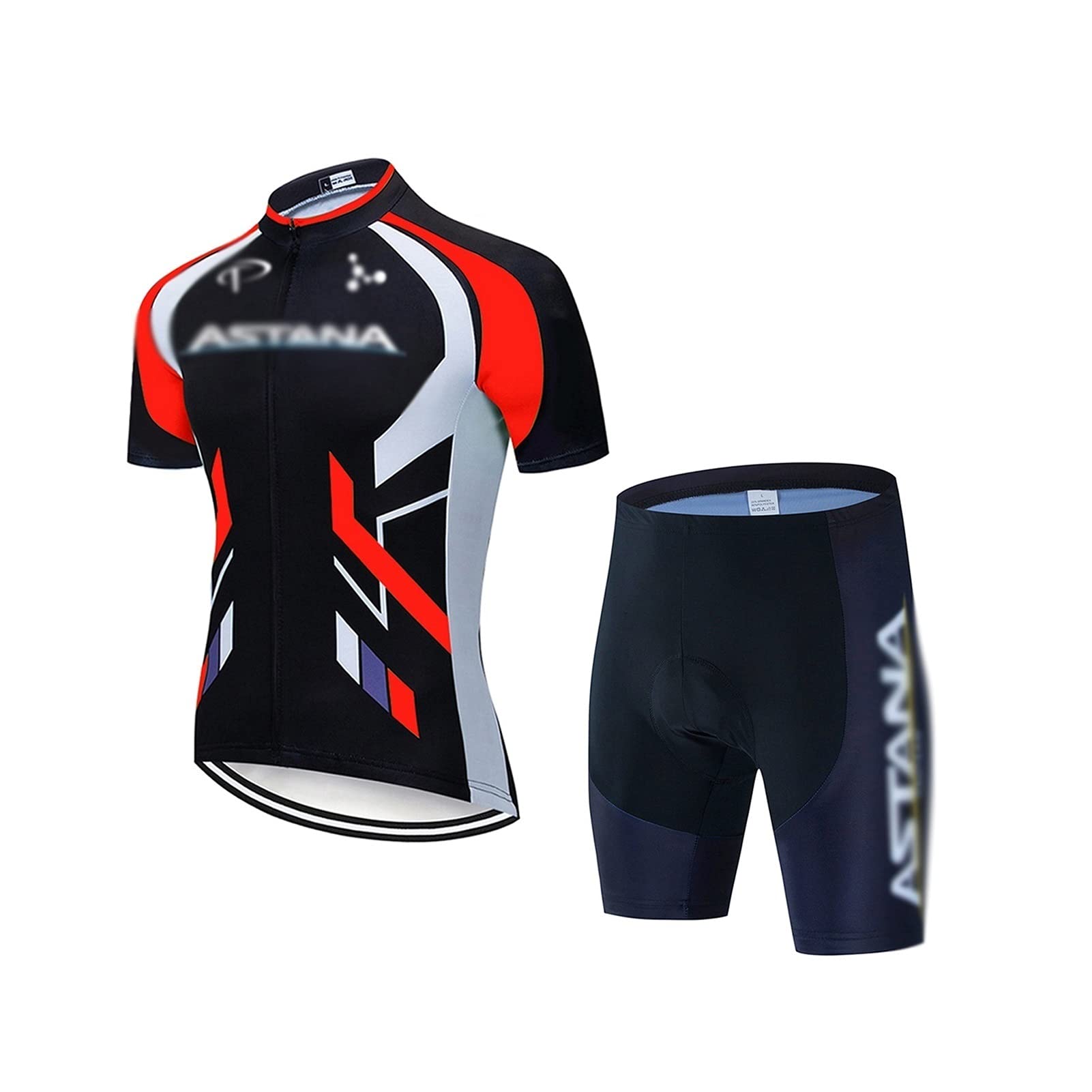 Męska odzież kolarska Męska jazda na rowerze z krótkim rękawem z krótkim rękawem Lato oddychająca sportowa sportowa Męskie koszulki kolarskie(XXXX-Large)