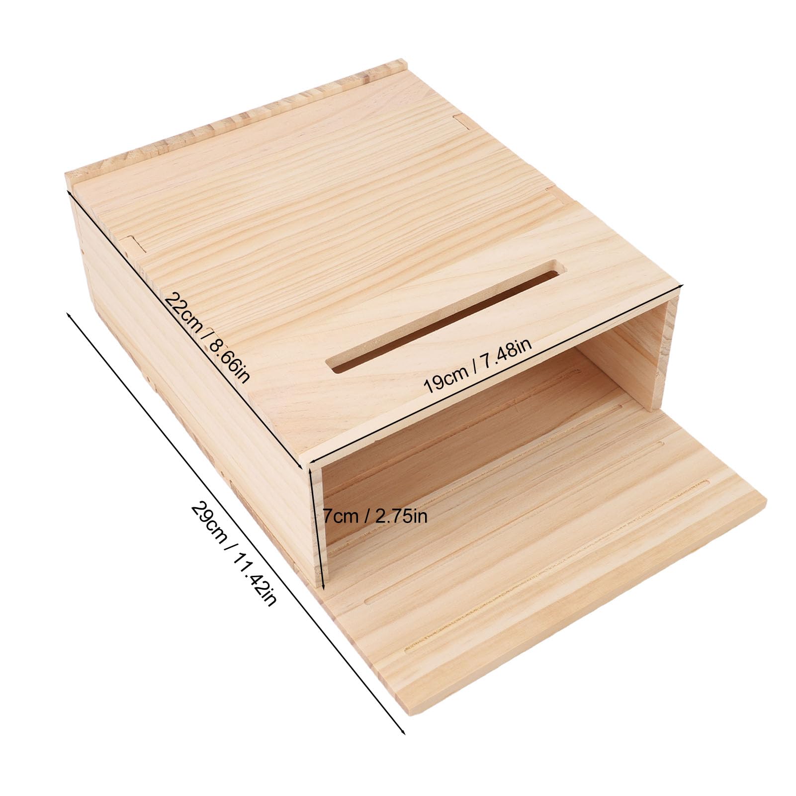 Bat House, Weather Handcrafted Wooden Bat Box, Single Chamber Bat Shelter for Outdoor Garden, Patio, Yard, and Natural Control (Easy to Install) (153 characters)