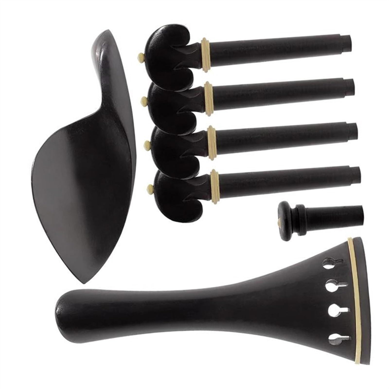 Set Di Quattro Pezzi Di Ricambio Per Violino 4/4 Di Accessori Per Strumenti A Corda Per Cordiera Per Cordiera