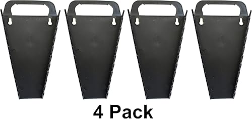 Miniatura 2 de JSP Manufacturing Bandeja organizadora de llaves de plástico portátil con 10 herramientas (4, negro)