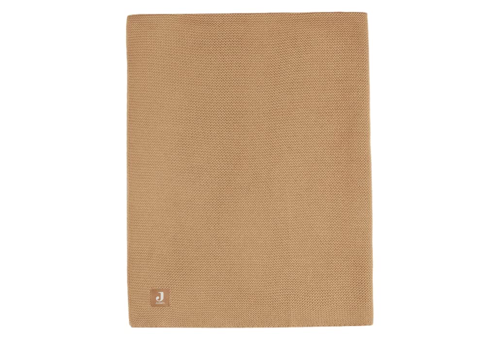 Jollein 516-​511-​66072 Basic Knit Biscuit Couverture pour bébé 75 x 100 cm