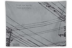 Serial Experiments Lain Wall Tapestry - 30"x40"