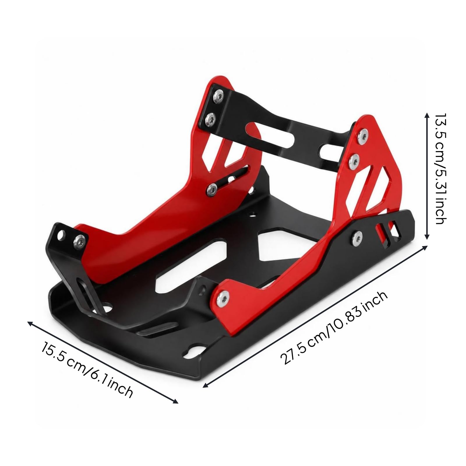 Soporte cicleta con Balancín Estable Soporte Paddock Metálico Caballete para ristas, Taller