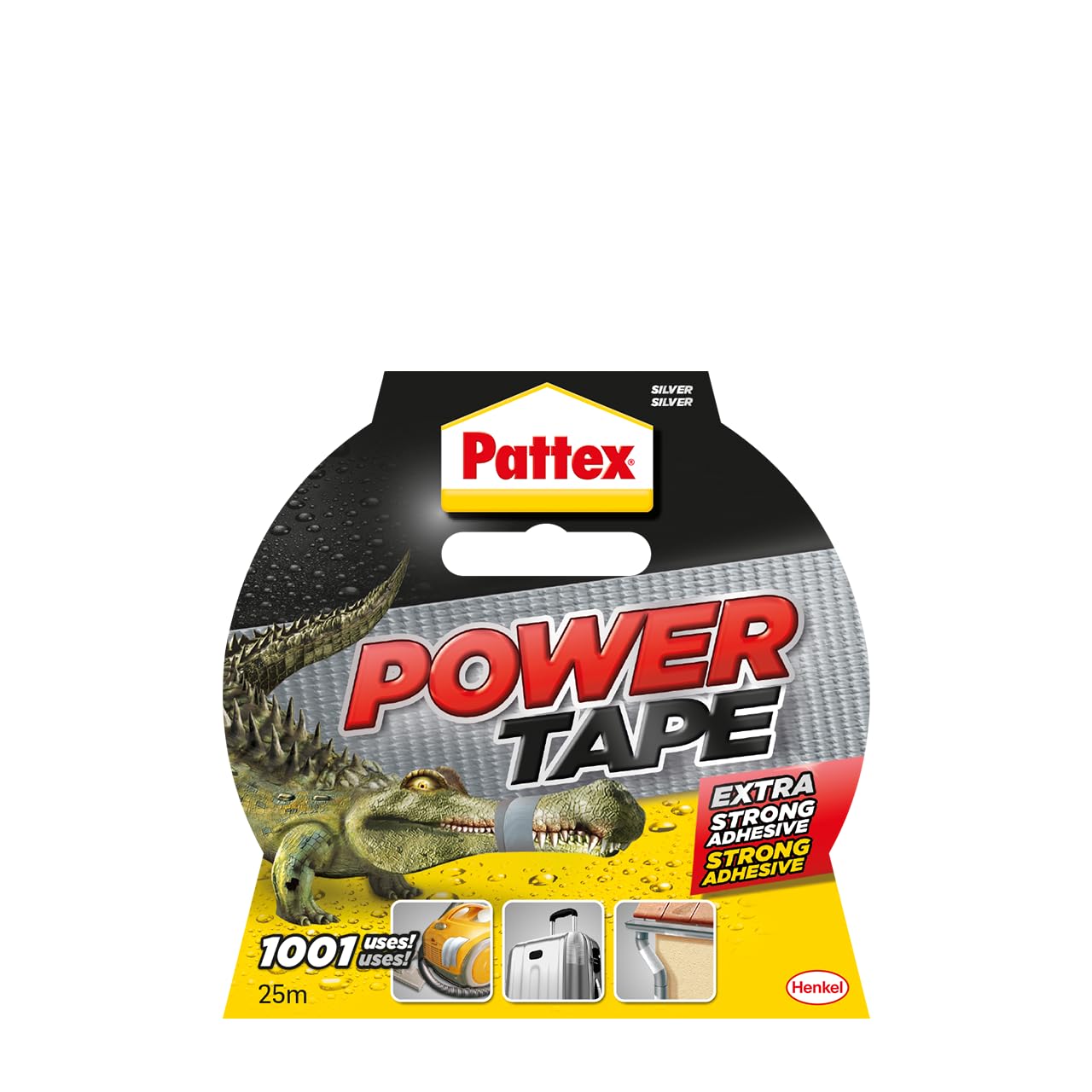 Pattex - Power Tape grey roll 25 Meters