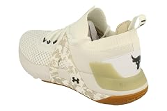 Mens UA Project Rock 4 Training Shoes White Camo us Footwear Size System Adult Men Numeric Medium Numeric