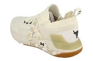 Mens UA Project Rock 4 Training Shoes White Camo us Footwear Size System Adult Men Numeric Medium Numeric