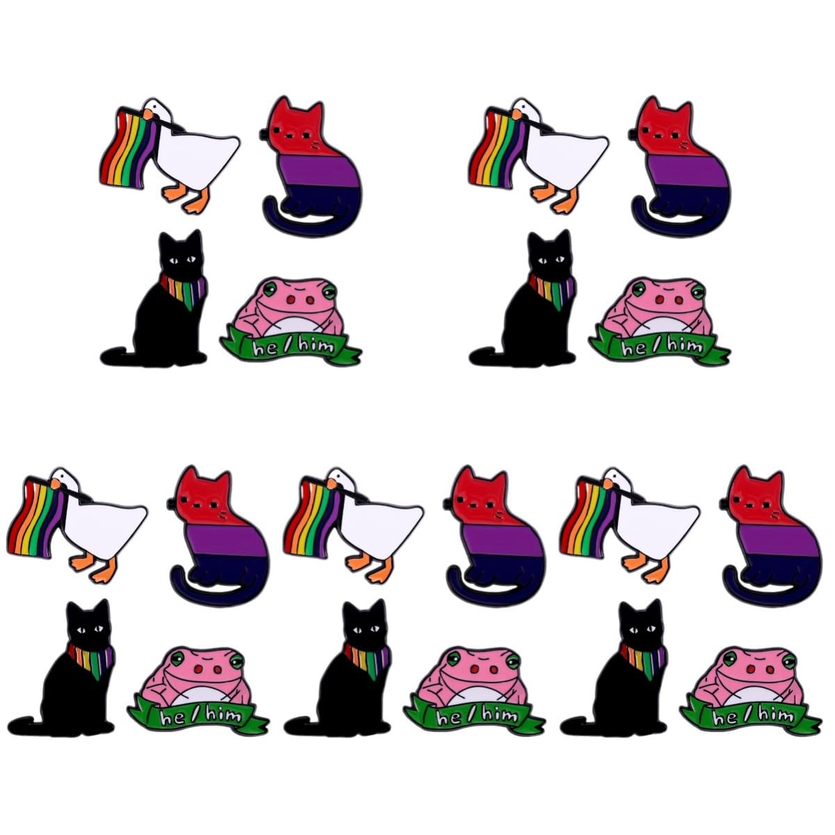 GALPADA 20stücke Teiliges Cartoon Tier Broschen Lustige Emaille Anstecker Für Kleidung Jacken Und Hüte Kreative Dekoration Für Und Mädchen