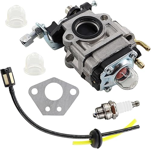 Carburador para Eskimo Ice Auger Shark Z51 51cc Mako Stingray 8 "Power Z71 71cc Taladro Z71Q10 12506 52cc 55cc Tierra Auger Post Hole Digger Carb