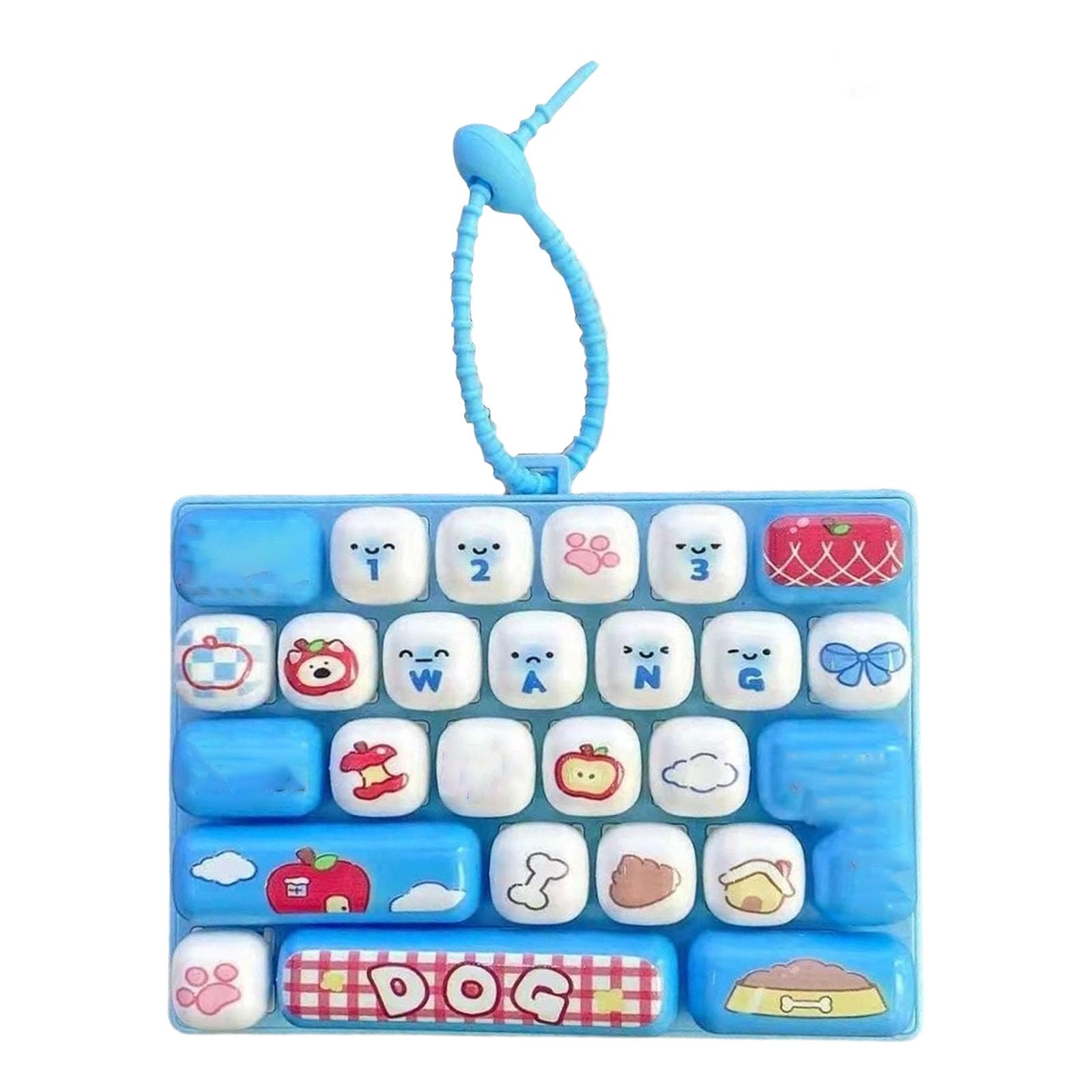 26 Key Mini Mechanical Keyboard Fidget Toy, Finger Press Sensory Toy