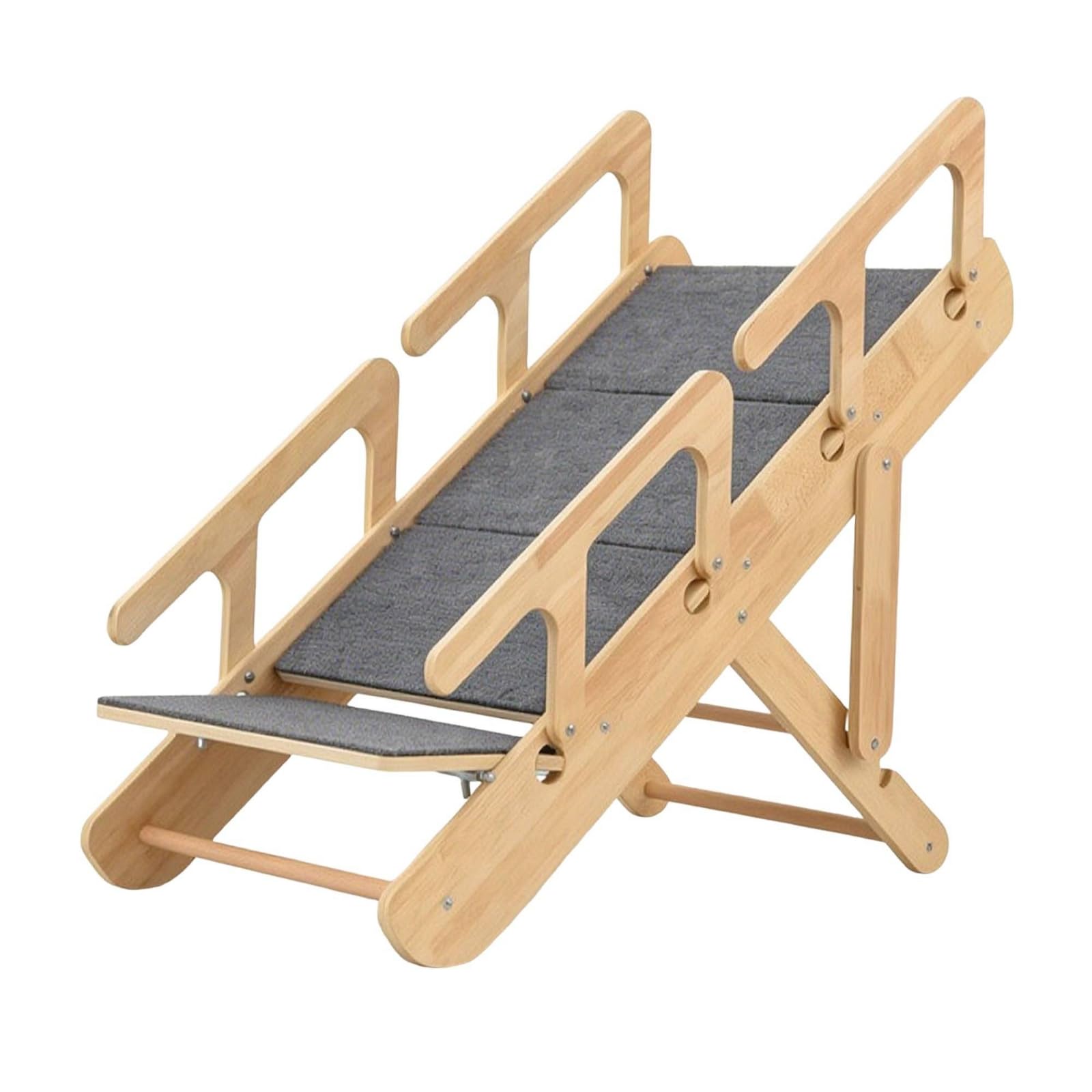 Scaletta per Animali in Legno Supporto, style to 1, Imballaggio In Scatola Indipendente