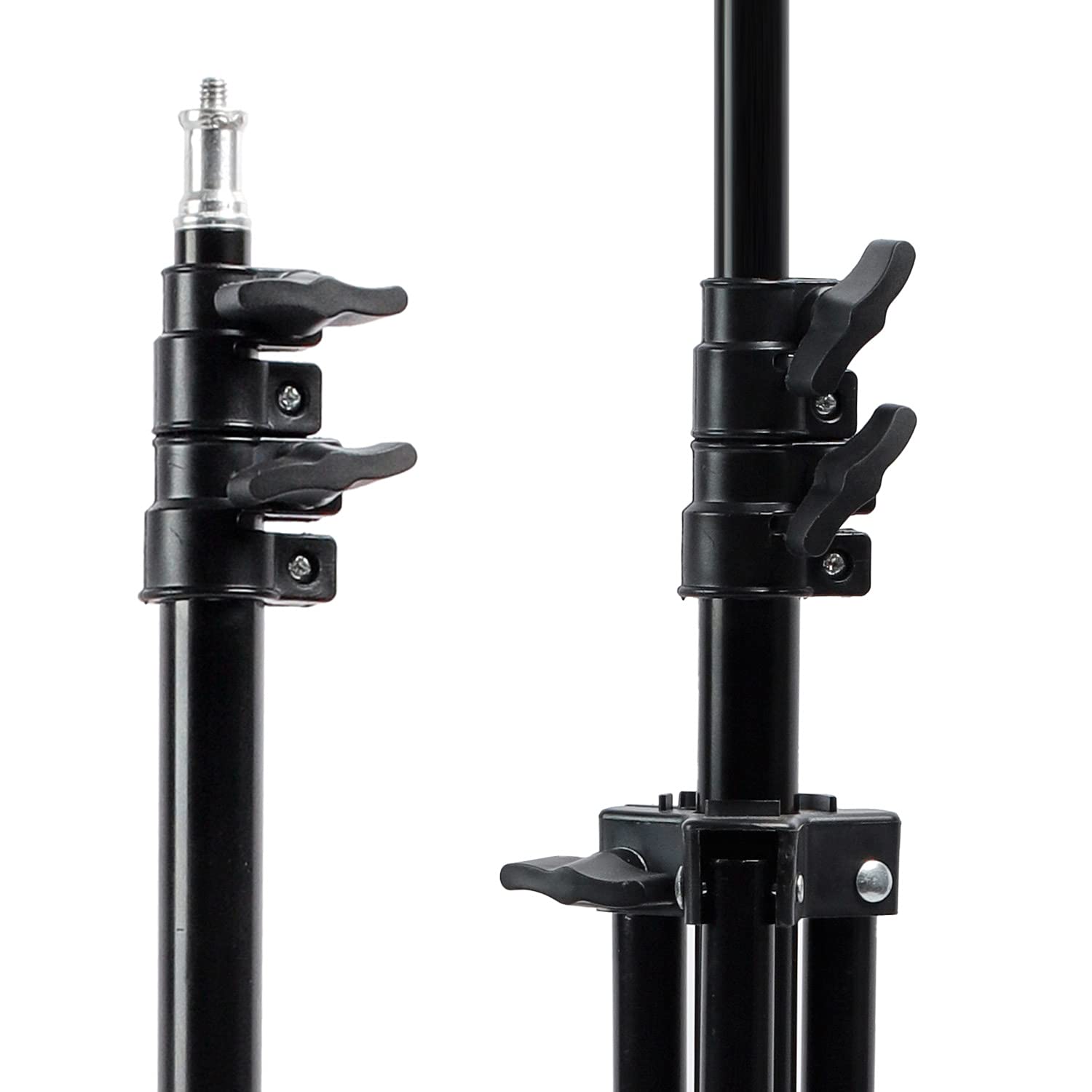Maclean MC-163 Statyw do oświetlenia pierścieniowego 30 cm, regulowana wysokość 62-190 cm, nośność 3 kg, statyw świetlny