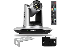 FoMaKo 30x Zoom HDMI PTZ Camera: AI Tracking and PoE Connectivity
