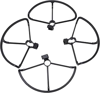 Kadimendium Drone Protection , Lightweight Heightened Protection Durable Drone Propeller Protection High Toughness ABS for Outdoor