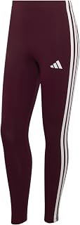 adidas Essentials 3-Stripes Cotton Leggings, Calzamaglia Donna