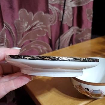 九谷焼　百田造　エッグシェルアンティーク　トリオ 九谷焼 百田造 エッグシェルアンティーク トリオ