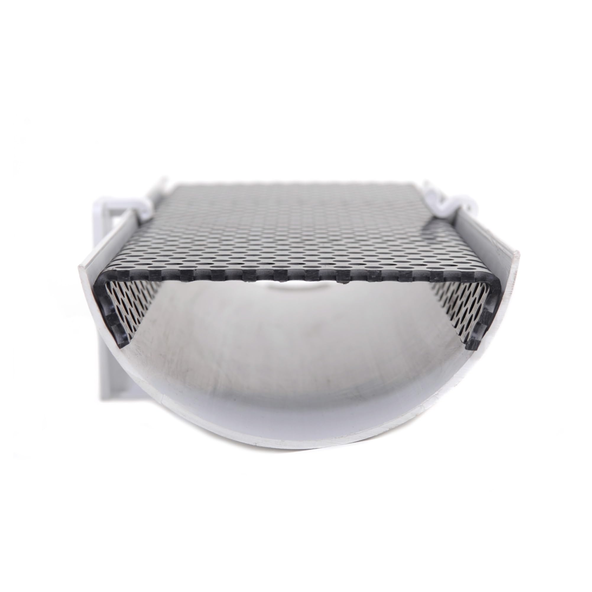 Pro Gutter Guard - Half Round 112mm Sample - Ultimate Guttering Protection - Made to Fit Leaf Guards for Blocked Gutters