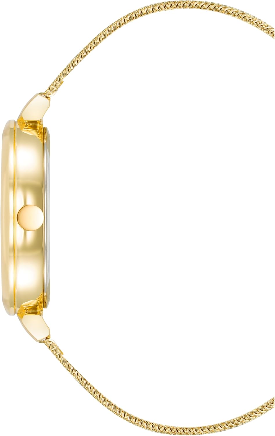 Nine West Women's Floral Dial Mesh Bracelet Watch - Image 2