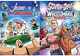Robot-Dog Wrestler Scooby-Doo! WrestleMania Original Movie Mystery Cartoon & Jetsons Robo-Wrestle Mania Wrestling Animated DVD 2 Pack Double Feature Set