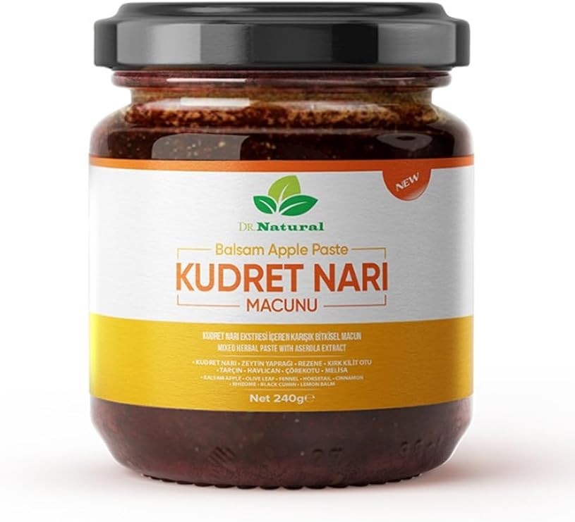 Kudret Narı Macunu Bal Keçiboynuzu Bitki Karışımlı Bitter Melon Macun 240 Gr
